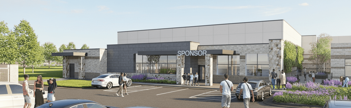 Front Entrance of the New Expansion